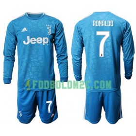 Juventus Ronaldo 7 Børn Tredjesæt 2019/20 Langærmet (+ Korte bukser)